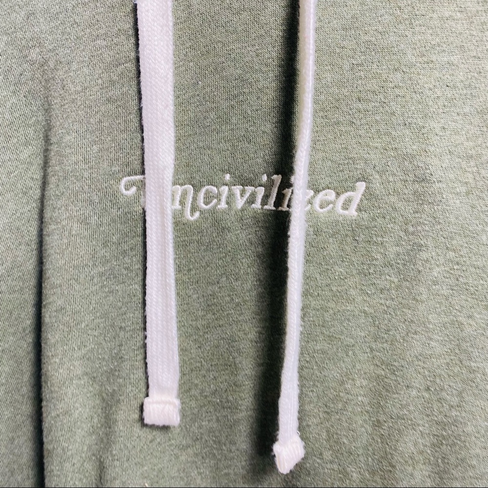 Uncivilized (Mr Foamer Simpson) Hoodie Size Xl View 5